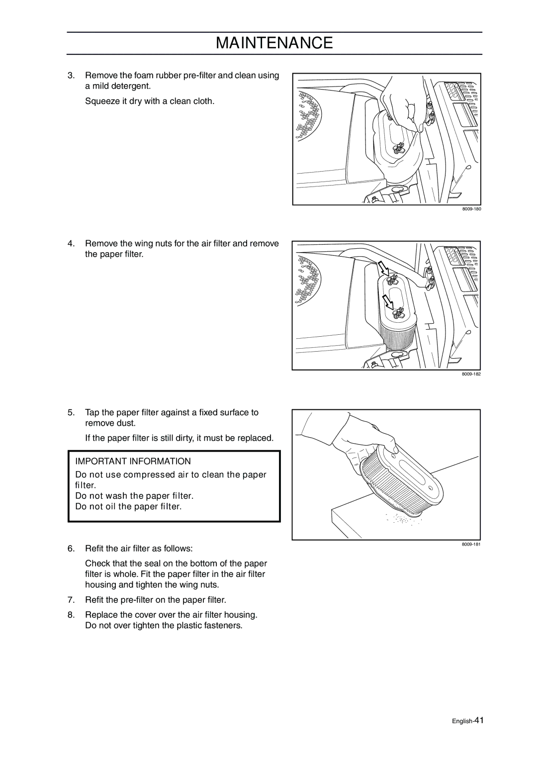 Husqvarna ProFlex 21 manual English-41 