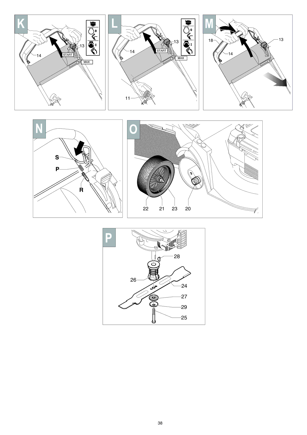 Husqvarna R 148 S manual 