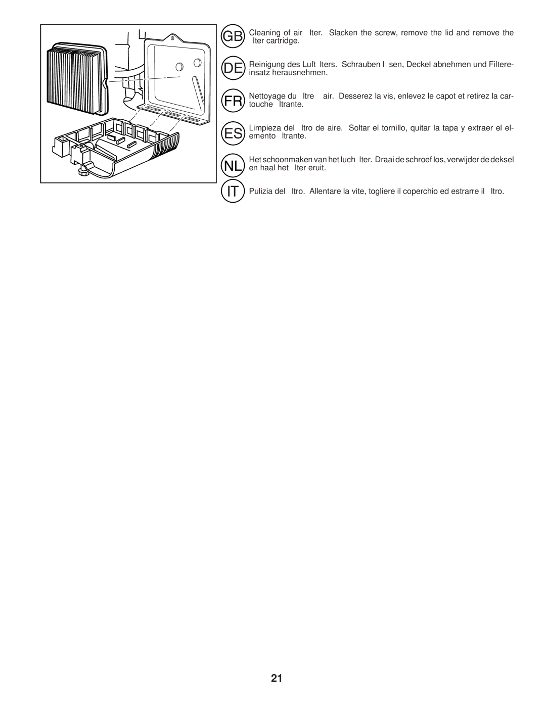 Husqvarna R145 instruction manual 