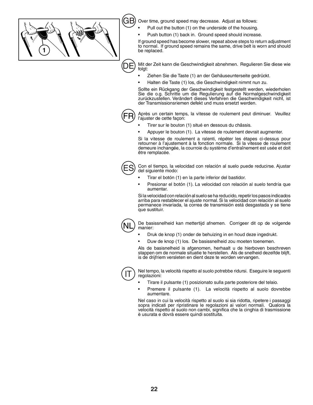 Husqvarna R152SV instruction manual 