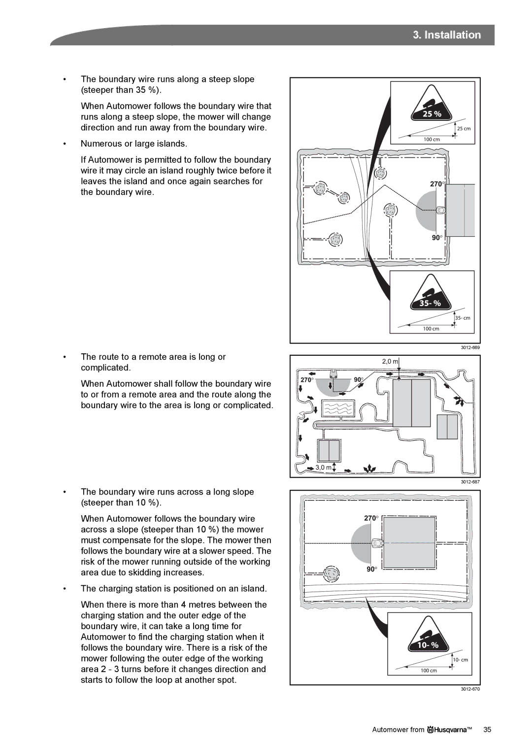 Husqvarna Robotic Lawn Mowe manual 3012-669 