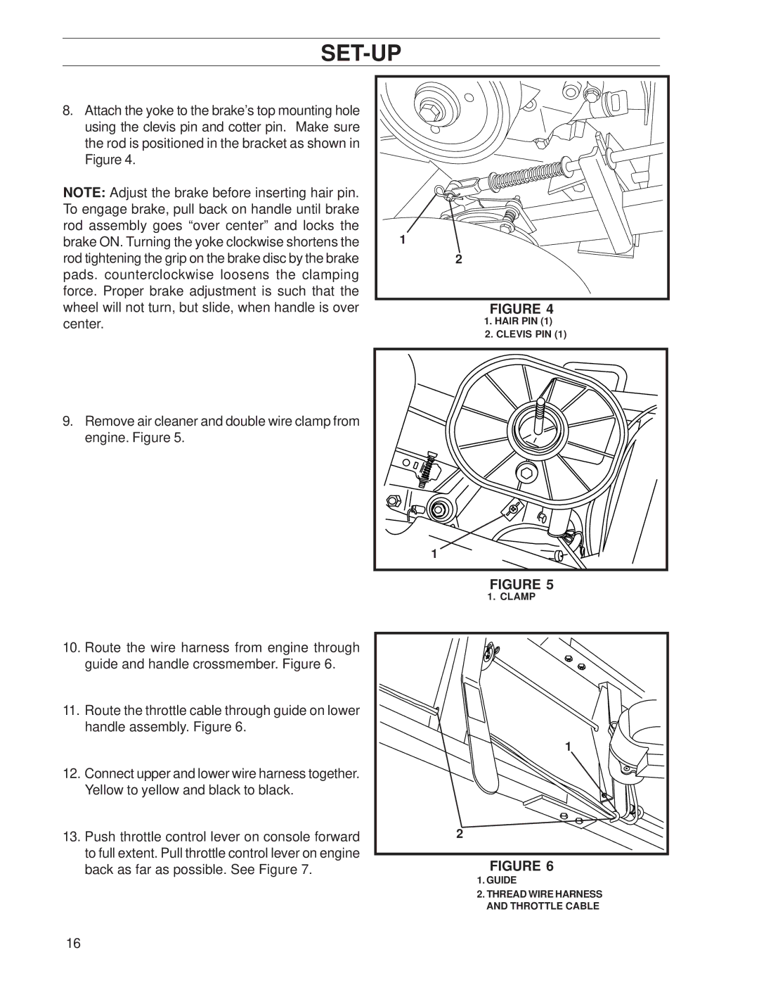 Husqvarna SG13A, SG13, SG13/968999353 manual Hair PIN 