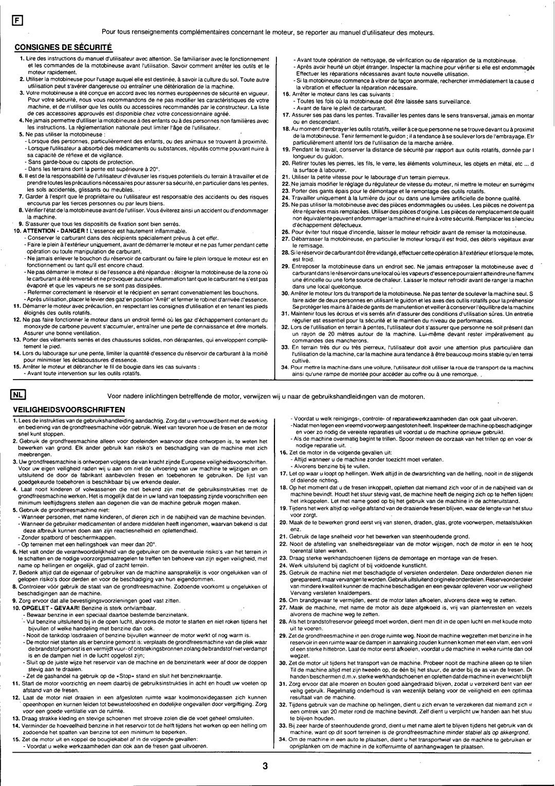 Husqvarna T 250, T 255R manual 