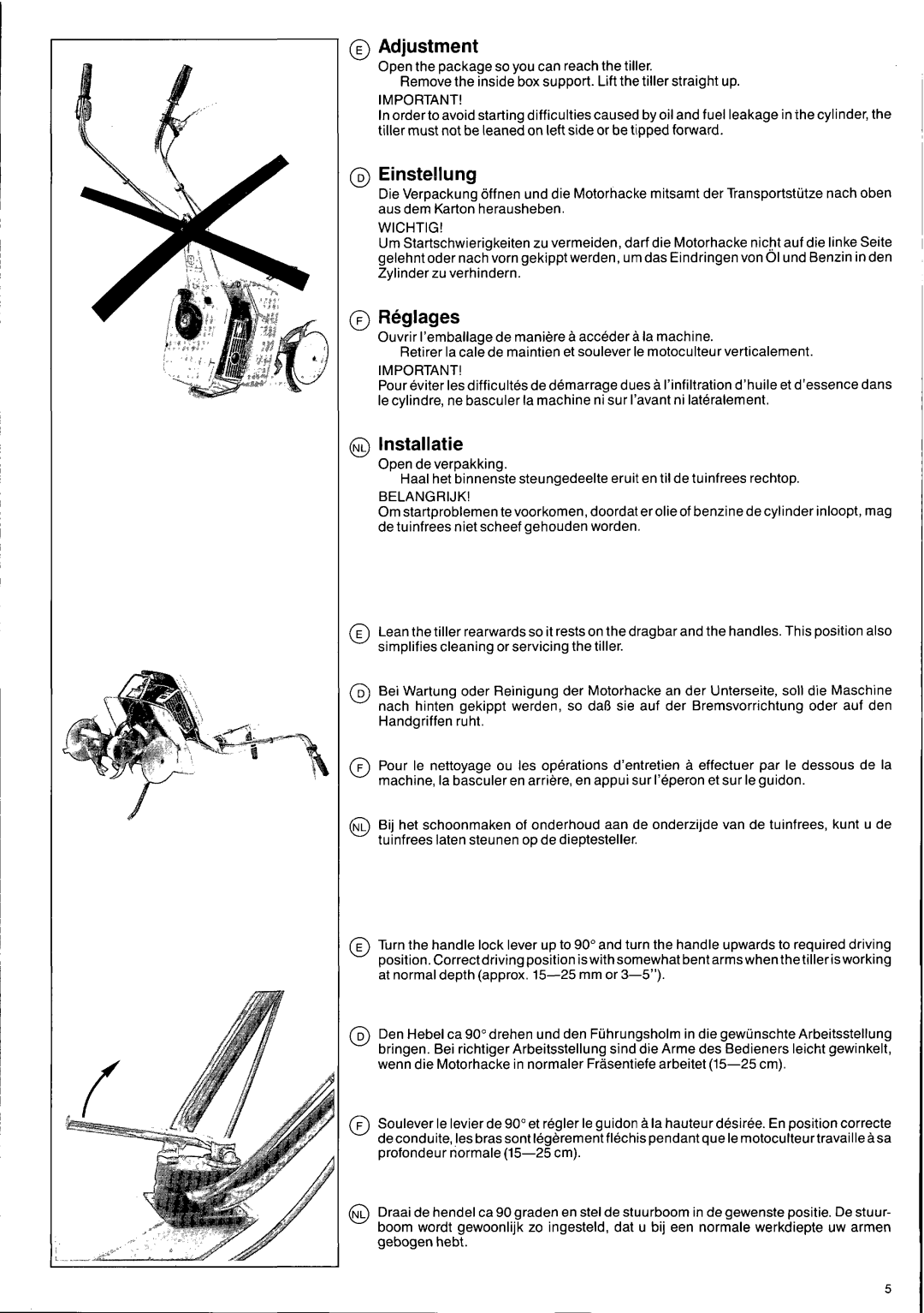 Husqvarna T300 manual 