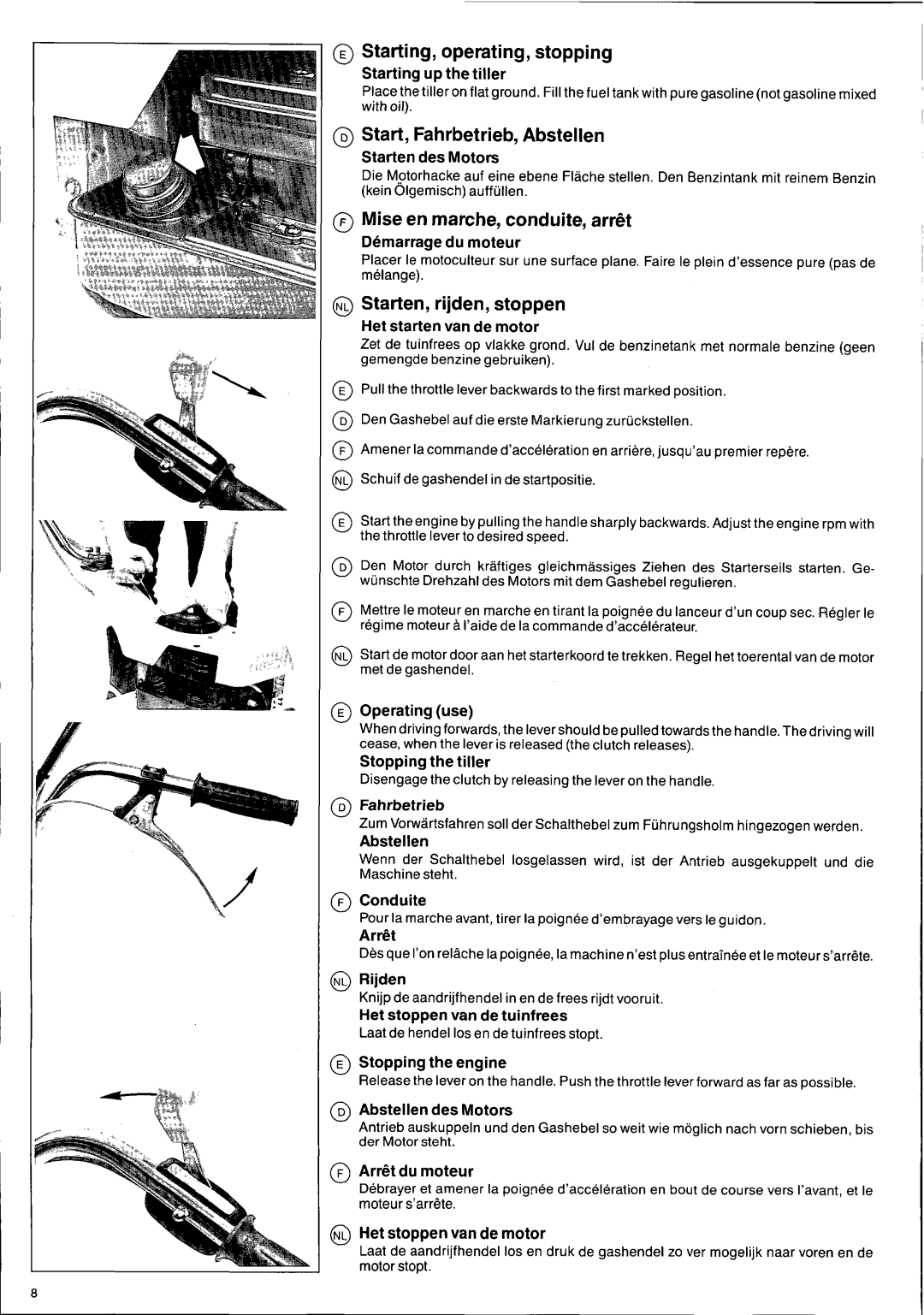 Husqvarna T300 manual 