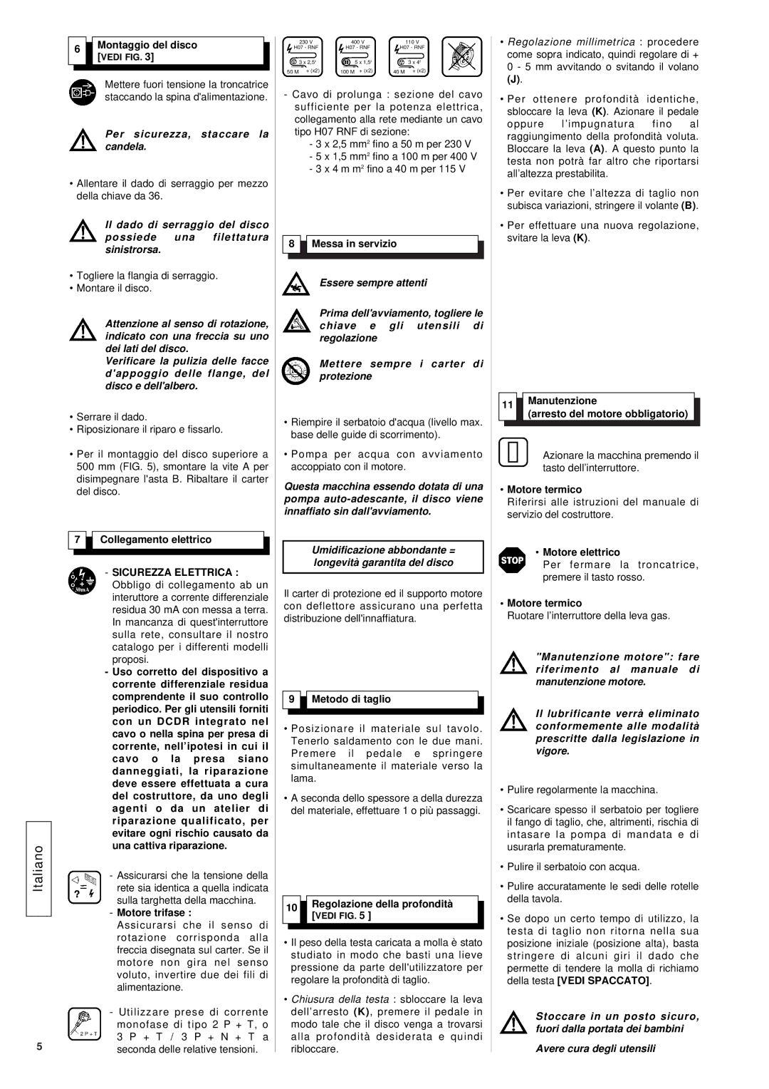 Husqvarna TS 600 M, TS 500 M manuel dutilisation Per sicurezza, staccare la candela, Avere cura degli utensili 