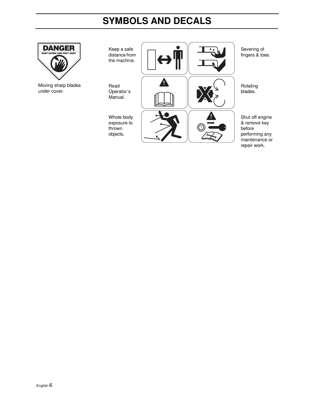 Husqvarna WG3213P/968999114, WG3613P/968999116, WG4815P/968999278 manual Keep a safe 