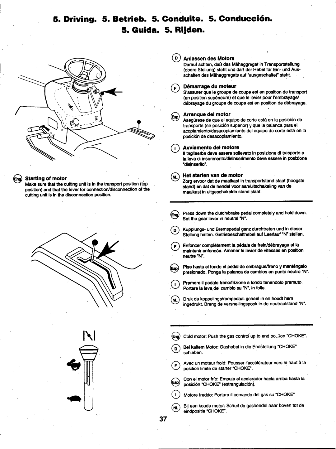 Husqvarna YT150 manual 