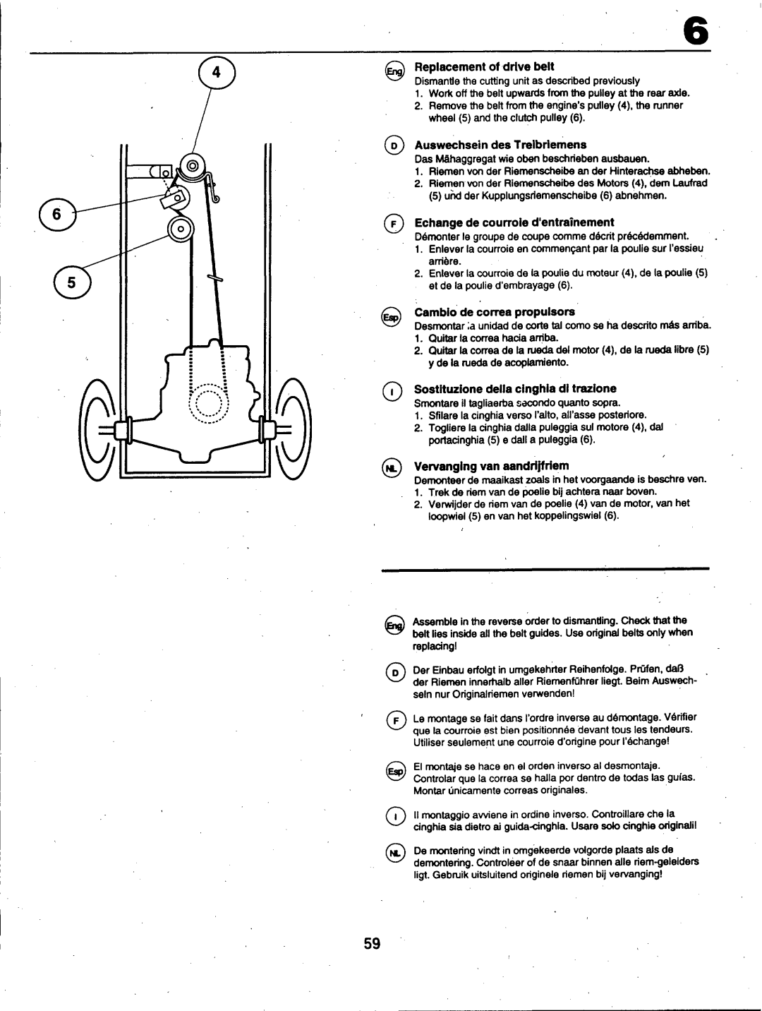 Husqvarna YT150 manual 