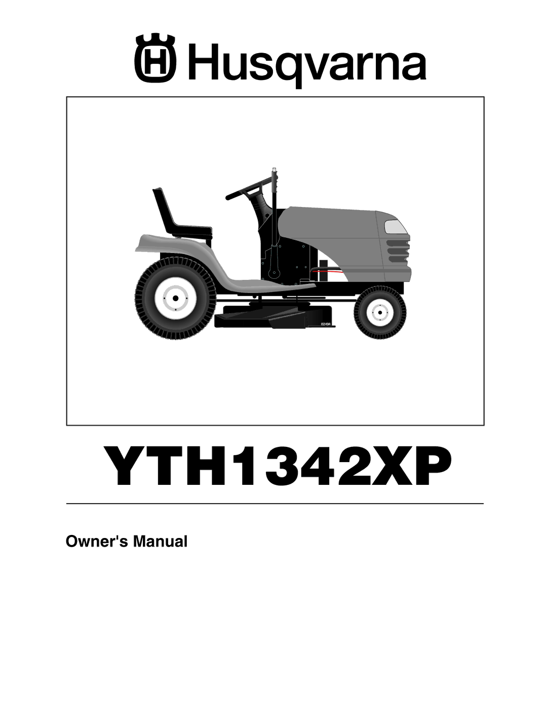 Husqvarna YTH1342XP owner manual 