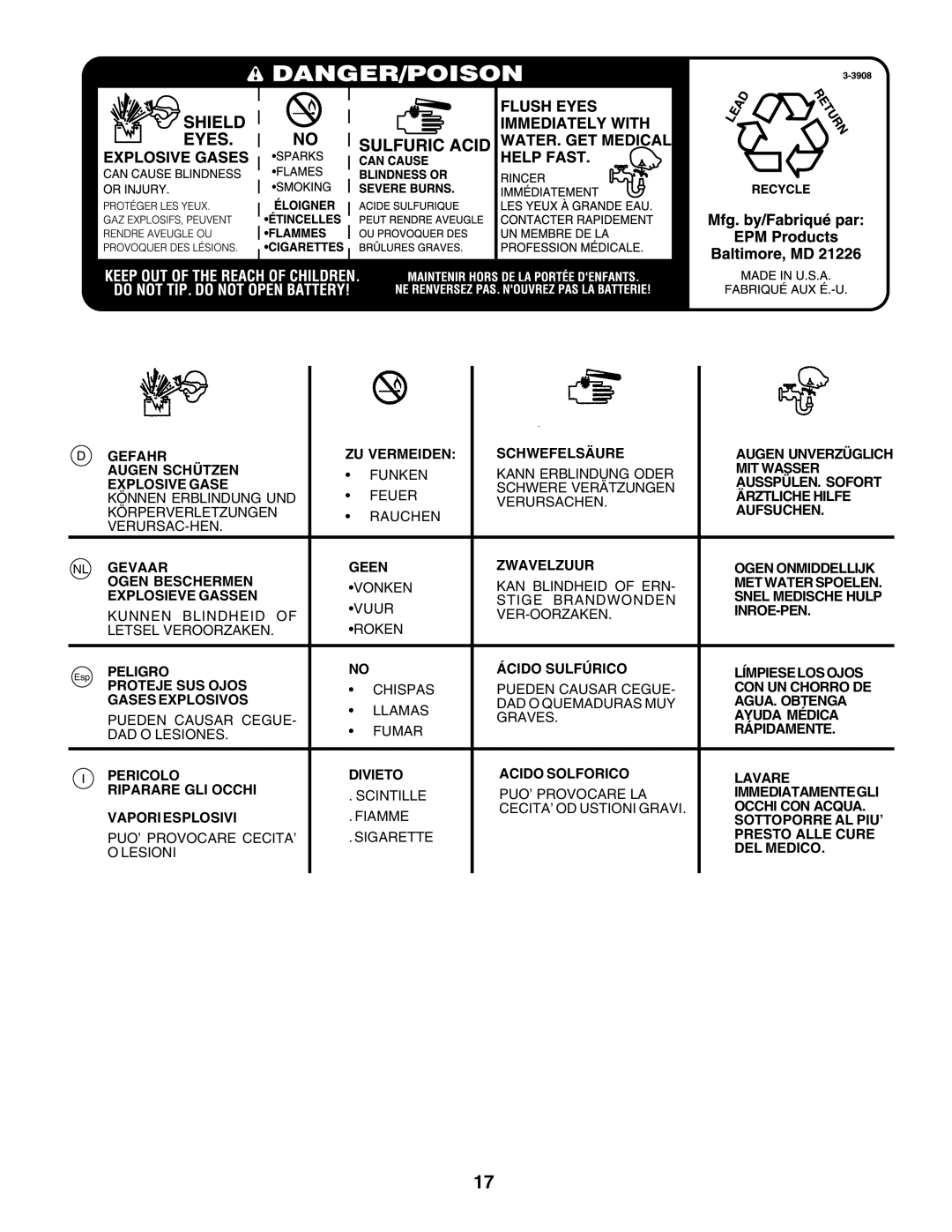 Husqvarna YTH135 instruction manual Esp 