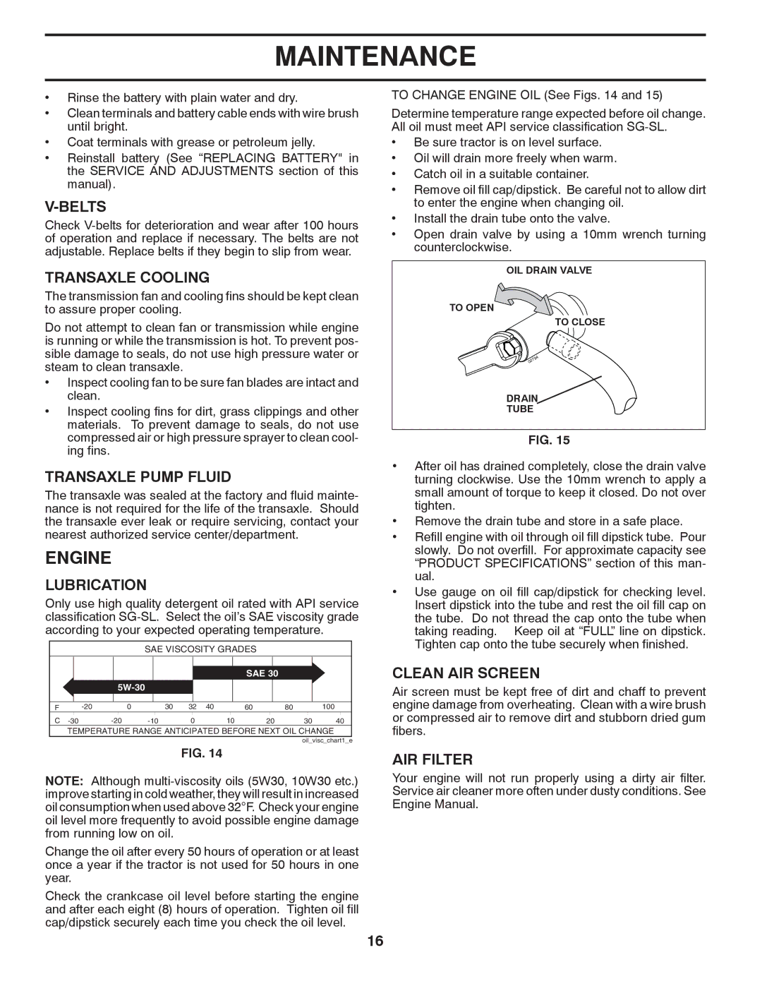 Husqvarna YTH1542XPT owner manual Engine 