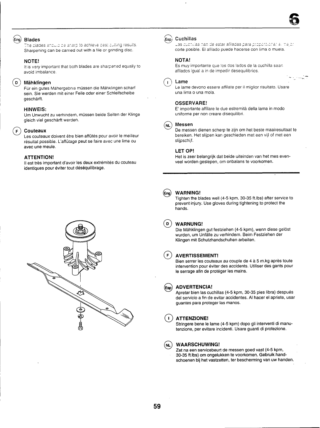 Husqvarna YTH160 manual 