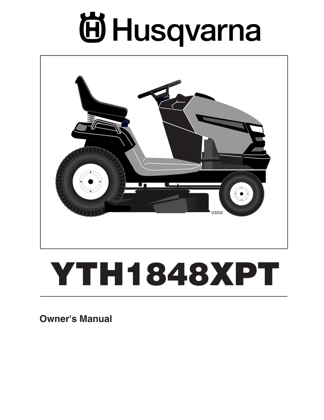 Husqvarna YTH1848XPT owner manual 