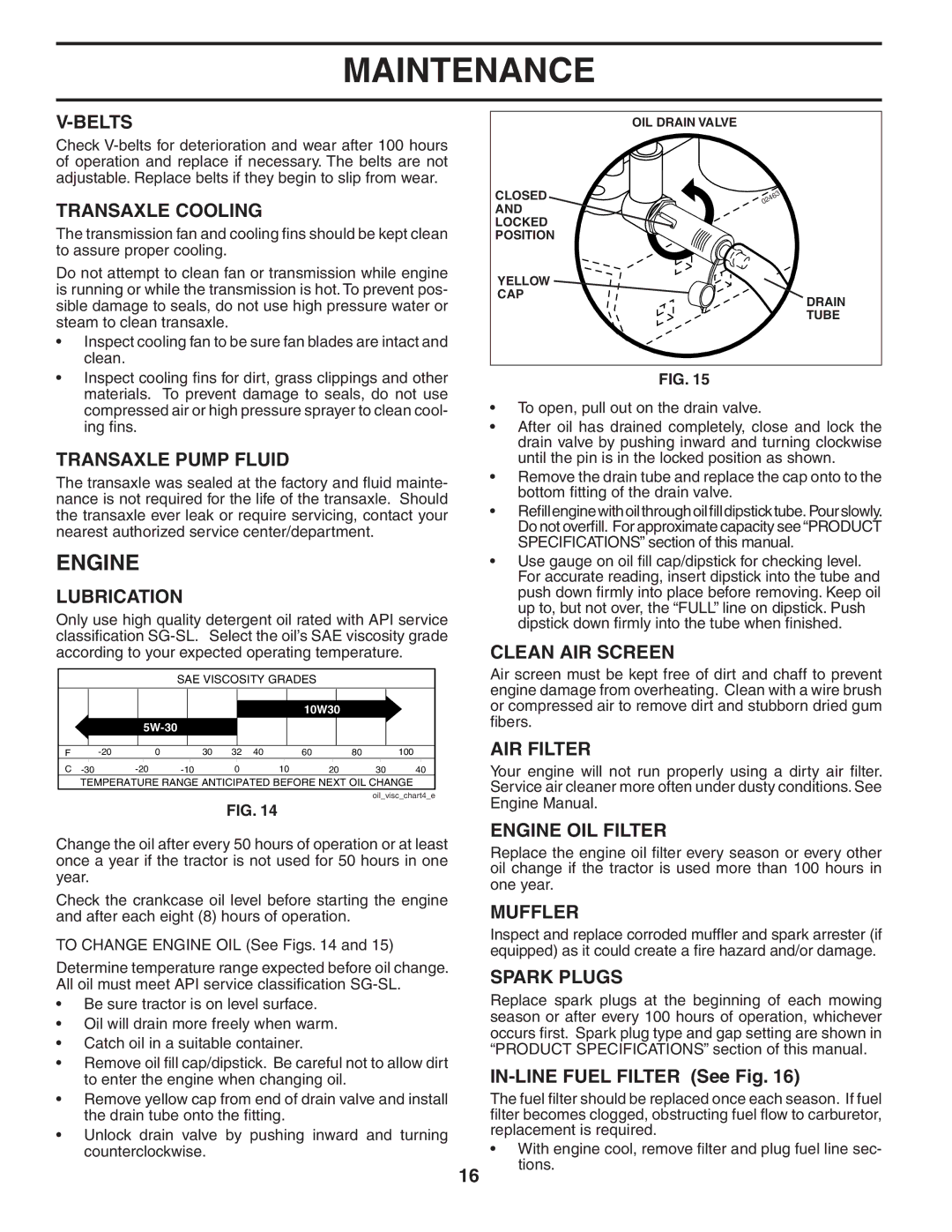 Husqvarna YTH2042XP owner manual Engine 