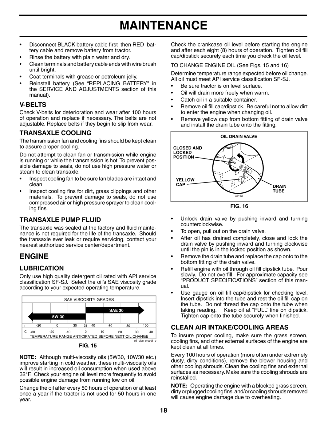 Husqvarna YTH2148 owner manual Engine 