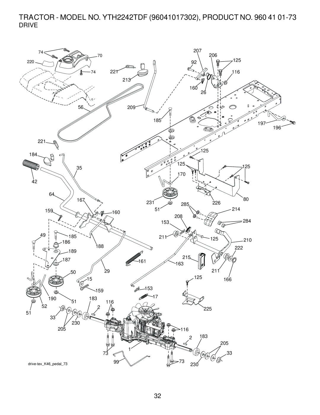 Husqvarna YTH2242TDF owner manual 207 