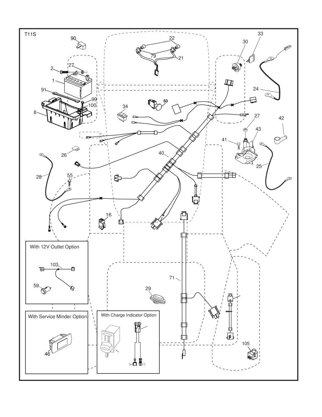 Husqvarna owner manual Tractor Model NO. YTH2242TDRF 96041023700, Product no 41, Electrical 