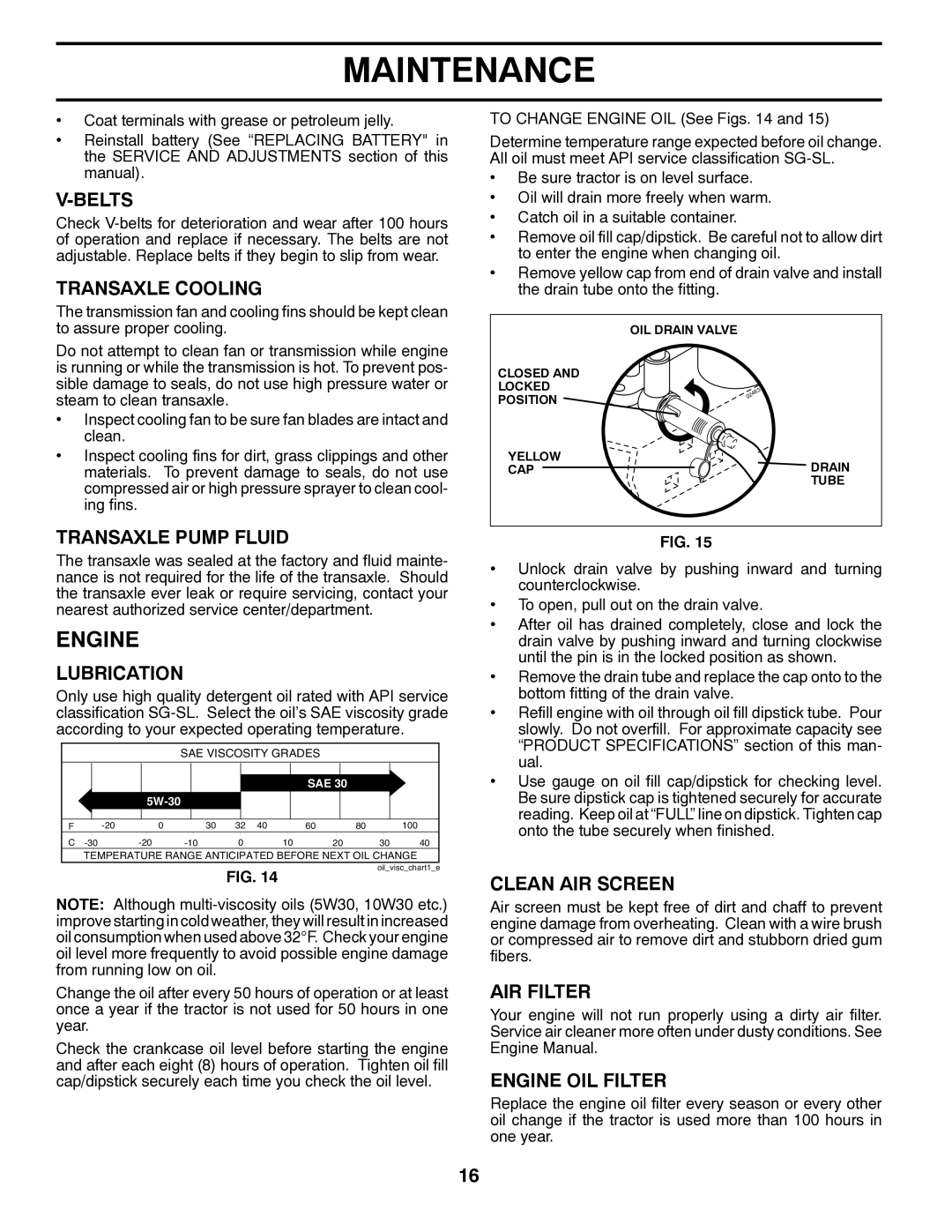 Husqvarna YTH2246 owner manual Engine 