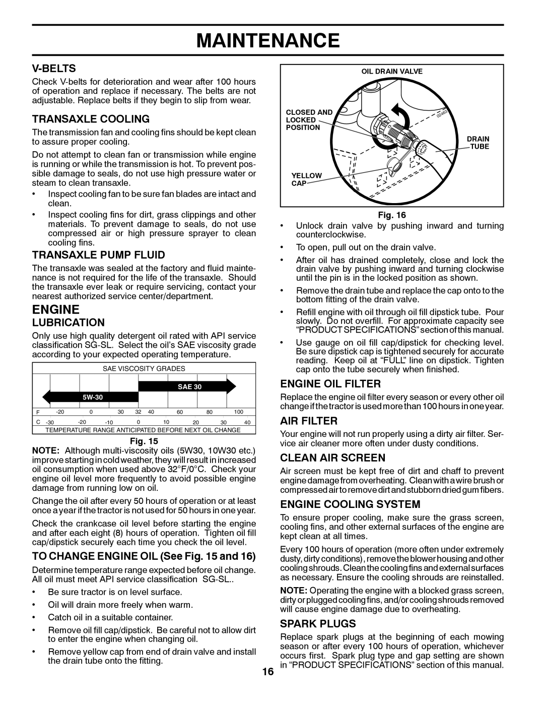 Husqvarna YTH23V48 owner manual Engine 