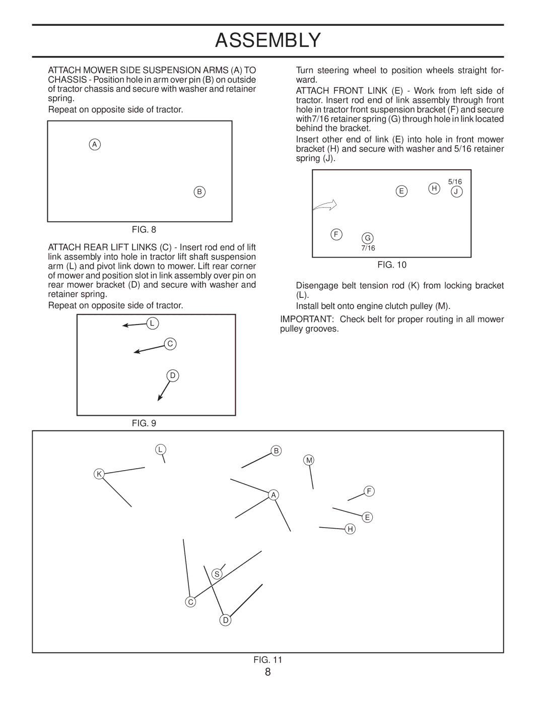 Husqvarna YTH2454T owner manual 7/16 