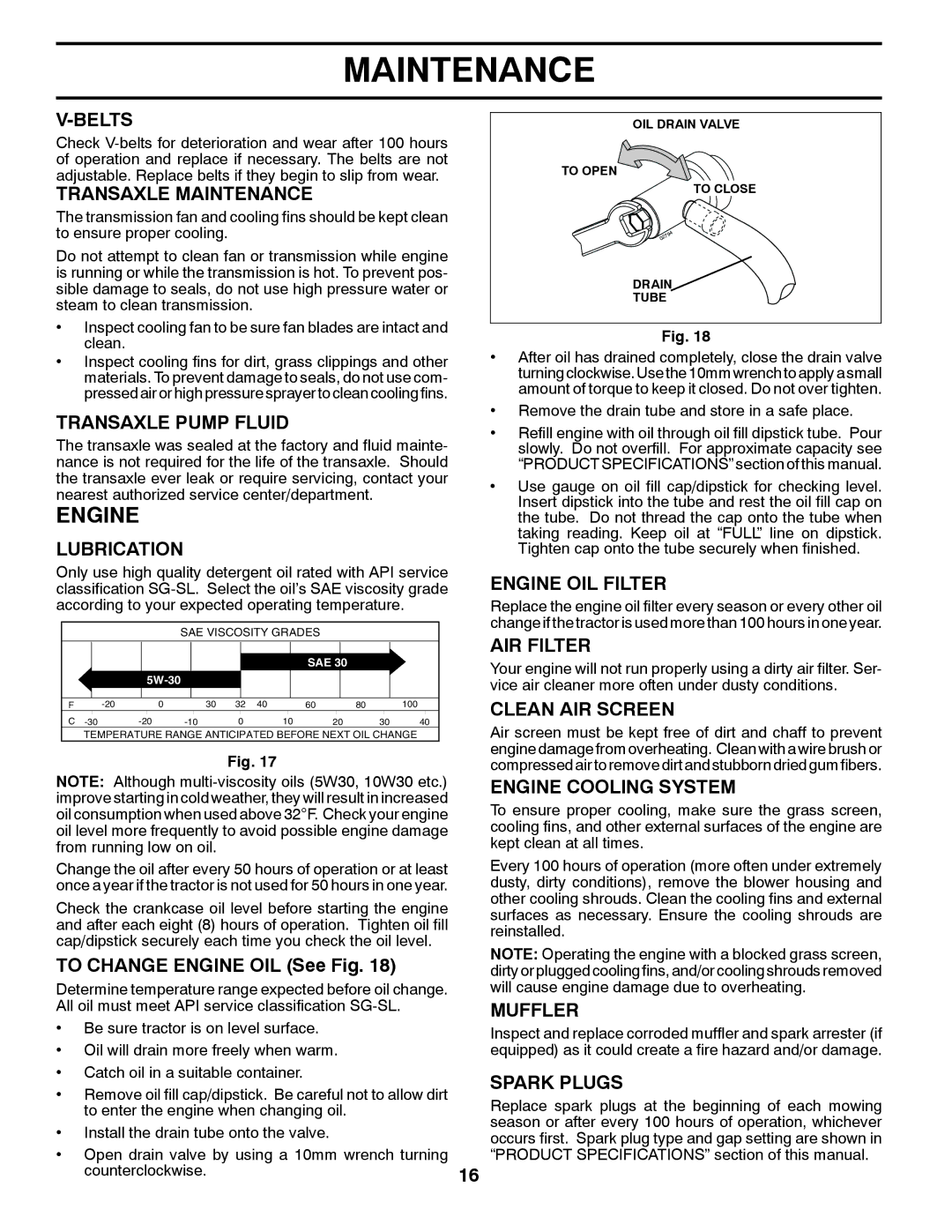 Husqvarna YTH24V48LS owner manual Engine 