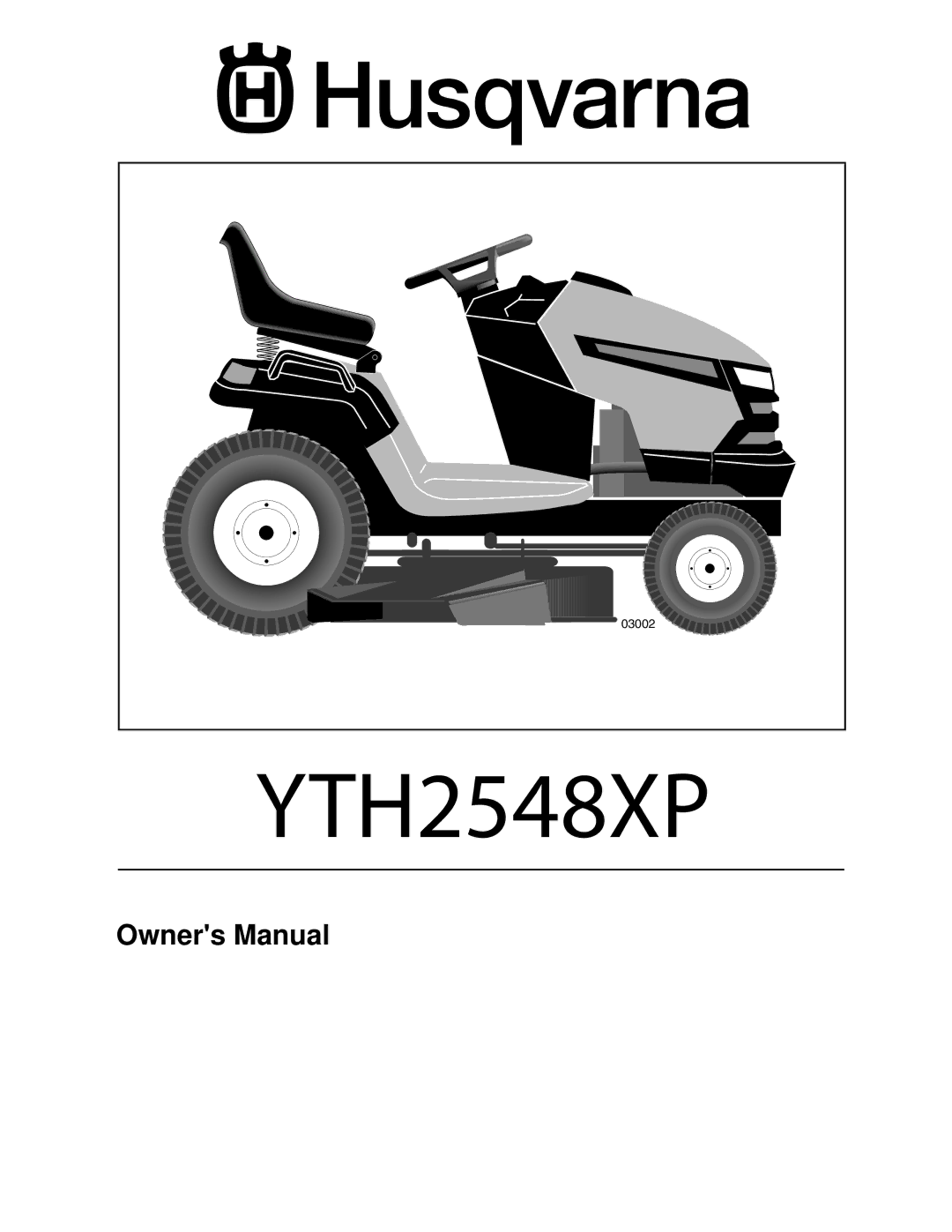 Husqvarna YTH2548XP owner manual 