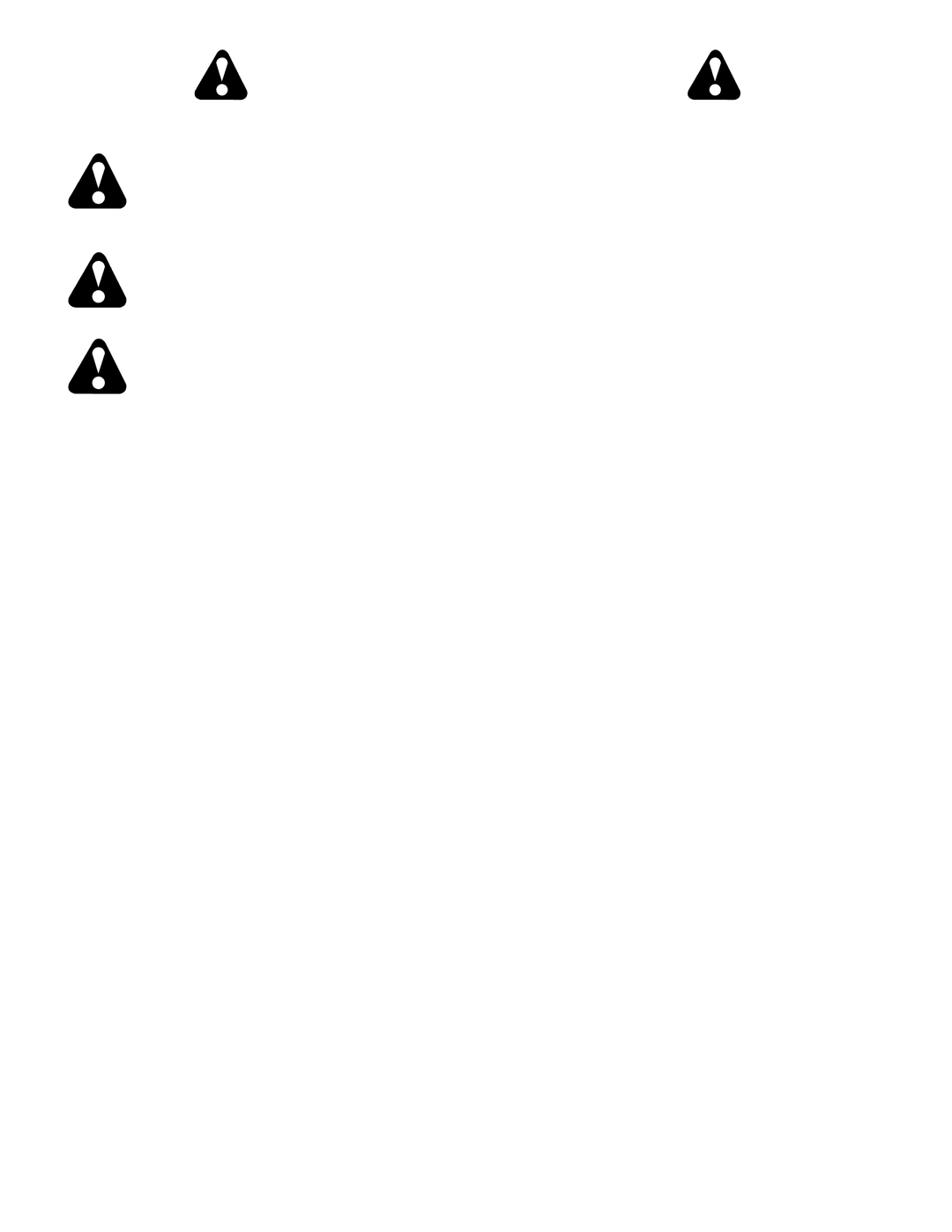 Husqvarna YTH2648 TF Safety Rules, Safe Operation Practices for Ride-On Mowers, General Operation, II. Slope Operation 