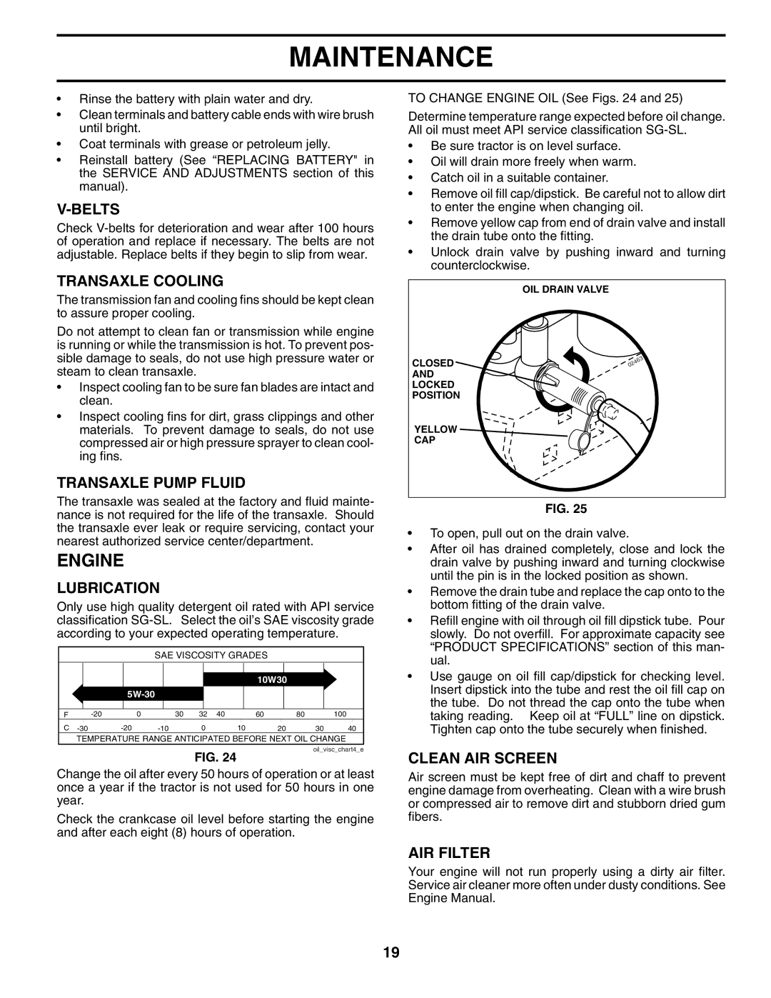 Husqvarna YTH2754XP owner manual Engine 