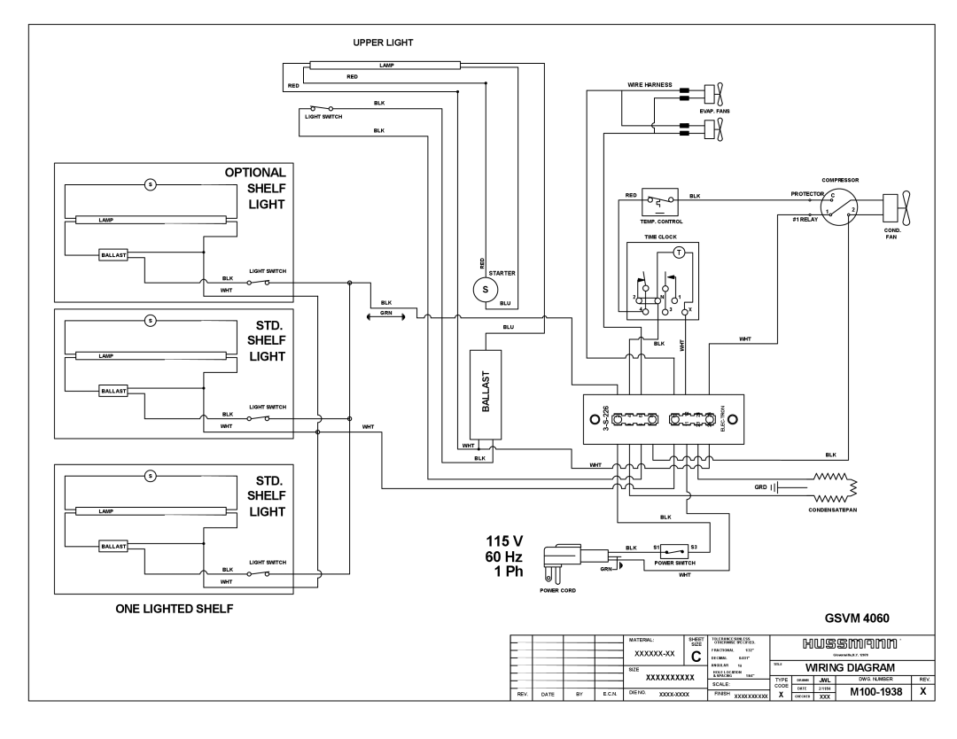 hussman GSVM installation instructions 115 