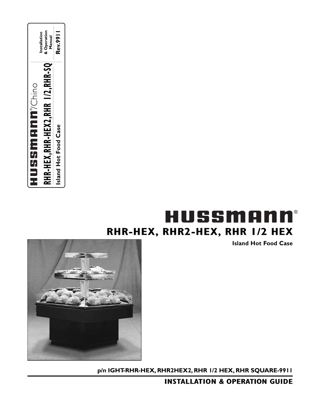 hussman rhr-hex manual RHR-HEX, RHR2-HEX, RHR 1/2 HEX 