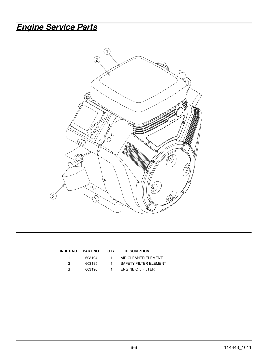 Hustler Turf 1500 manual AIR Cleaner Element, Safety Filter Element, Engine OIL Filter 