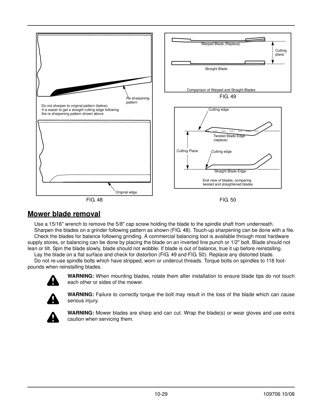 Hustler Turf Diesel Z manual Mower blade removal 