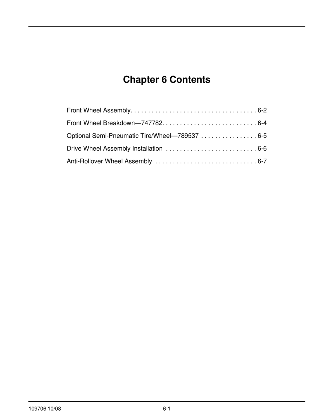 Hustler Turf Diesel Z manual Contents 