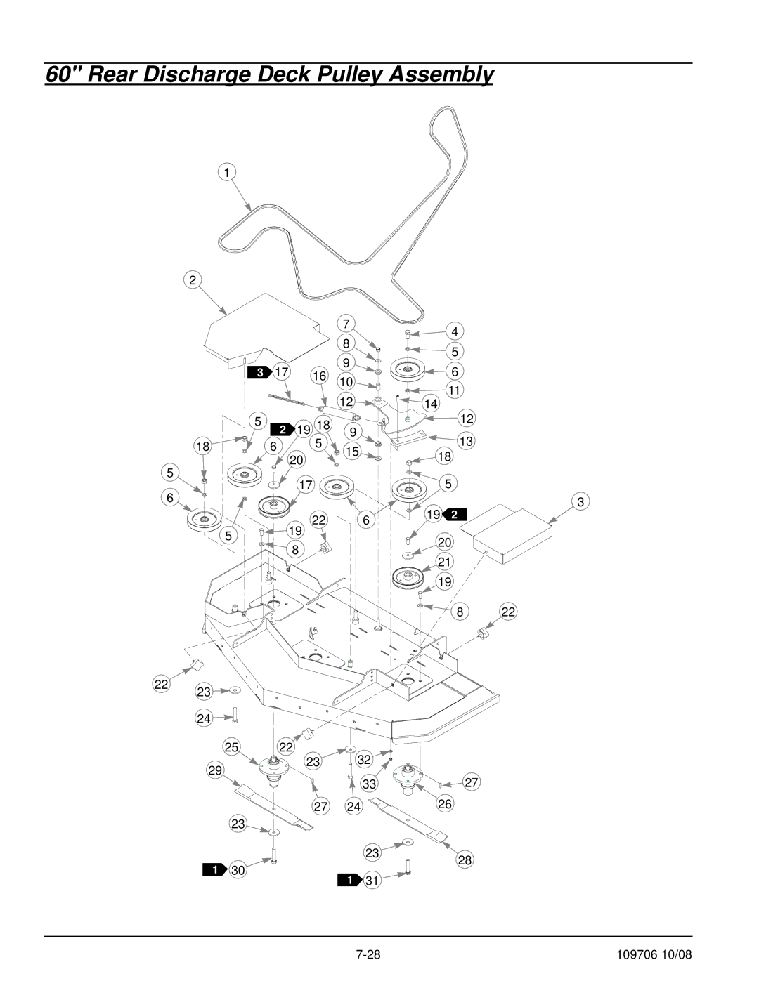 Hustler Turf Diesel Z manual 19 22 6 109706 10/08 