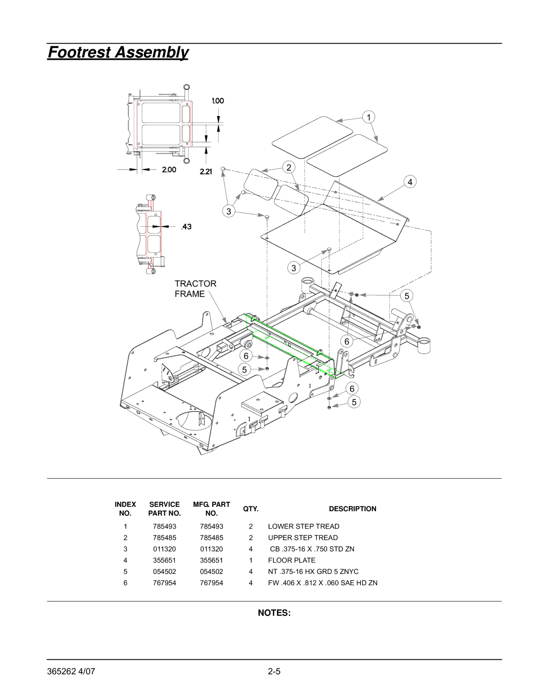 Hustler Turf Lawn Mower manual Footrest Assembly, Lower Step Tread, Upper Step Tread, Floor Plate 