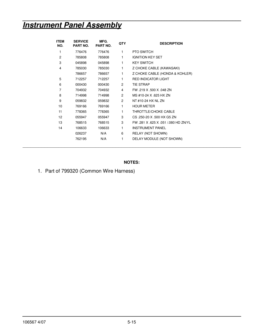 Hustler Turf Z XR7 PTO Switch, Ignition KEY SET, KEY Switch, Choke Cable Kawasaki, Choke Cable Honda & Kohler, TIE Strap 