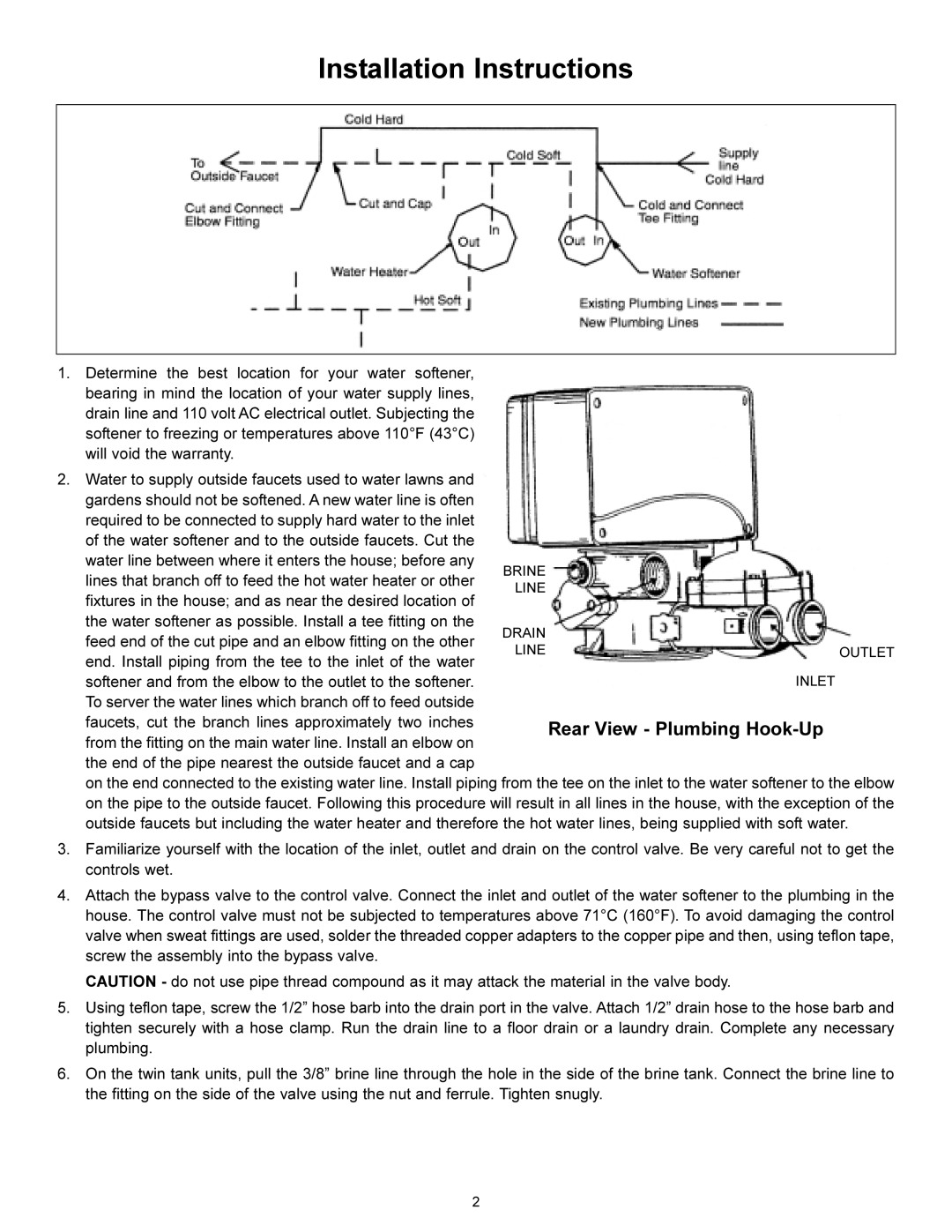 HydroSurge 5600 operation manual Outlet 