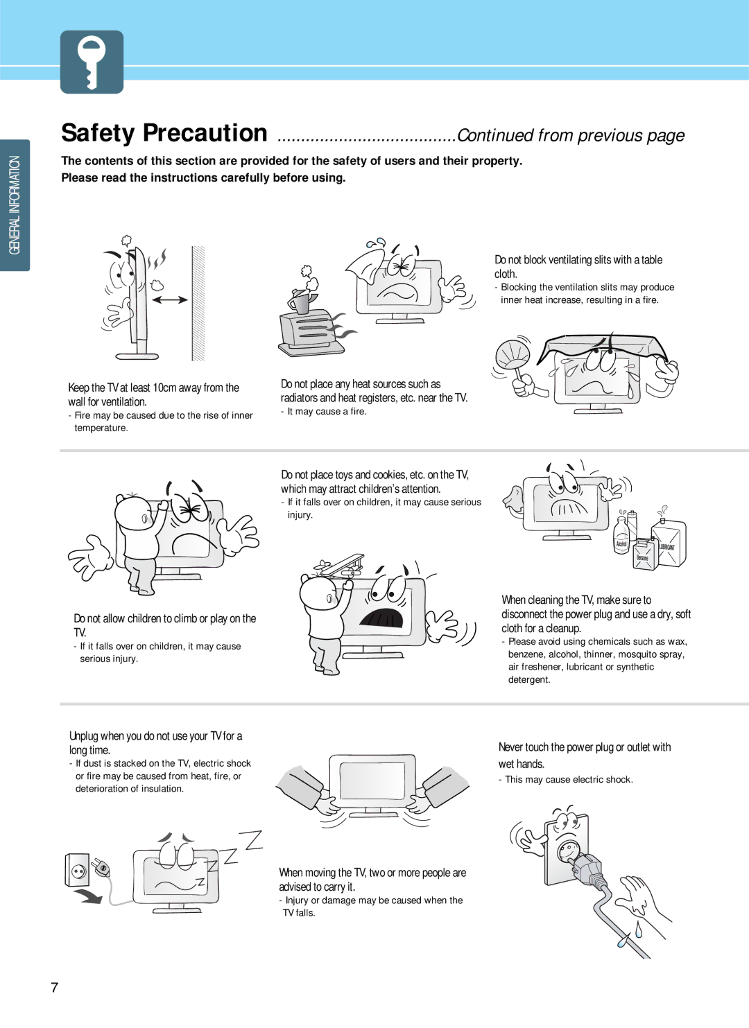 Hyundai E371D, E261D, E321D manual Safety Precaution From previous 