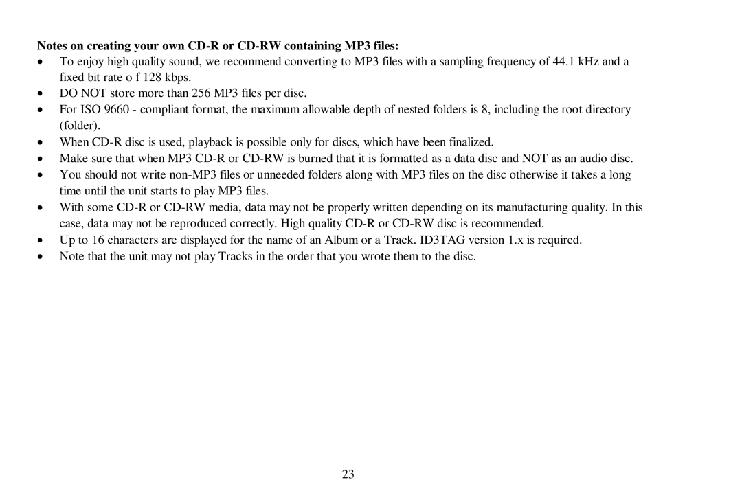 Hyundai H- CDM8039 instruction manual 