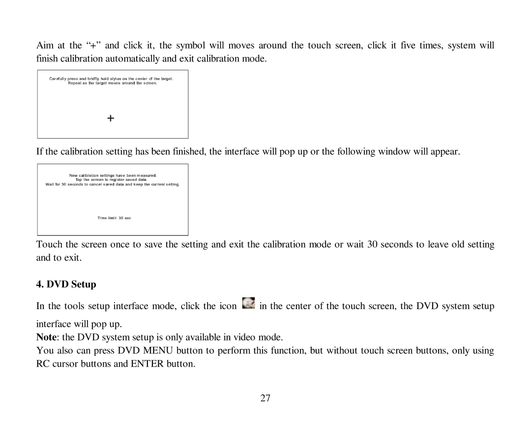 Hyundai H-CMD4015 instruction manual DVD Setup 