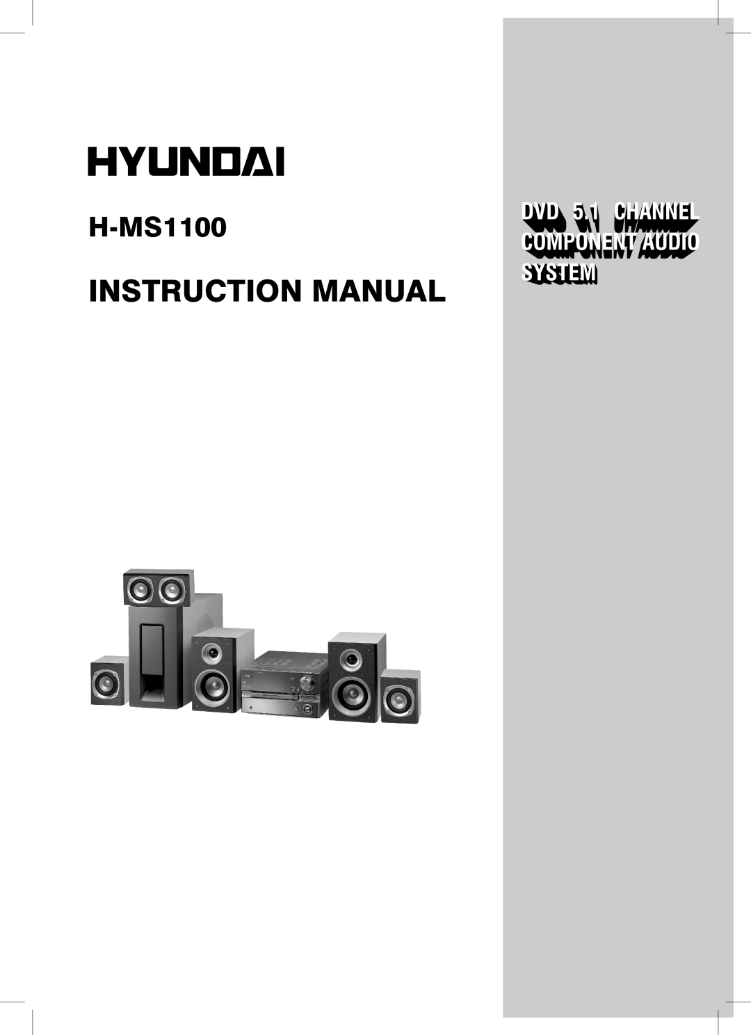 Hyundai H-MS1100 manual 