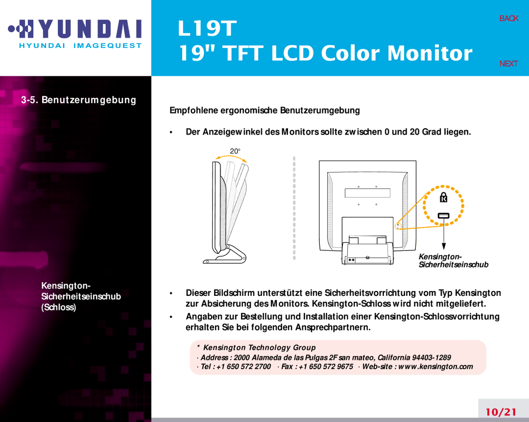 Hyundai L19T manual 10/21 