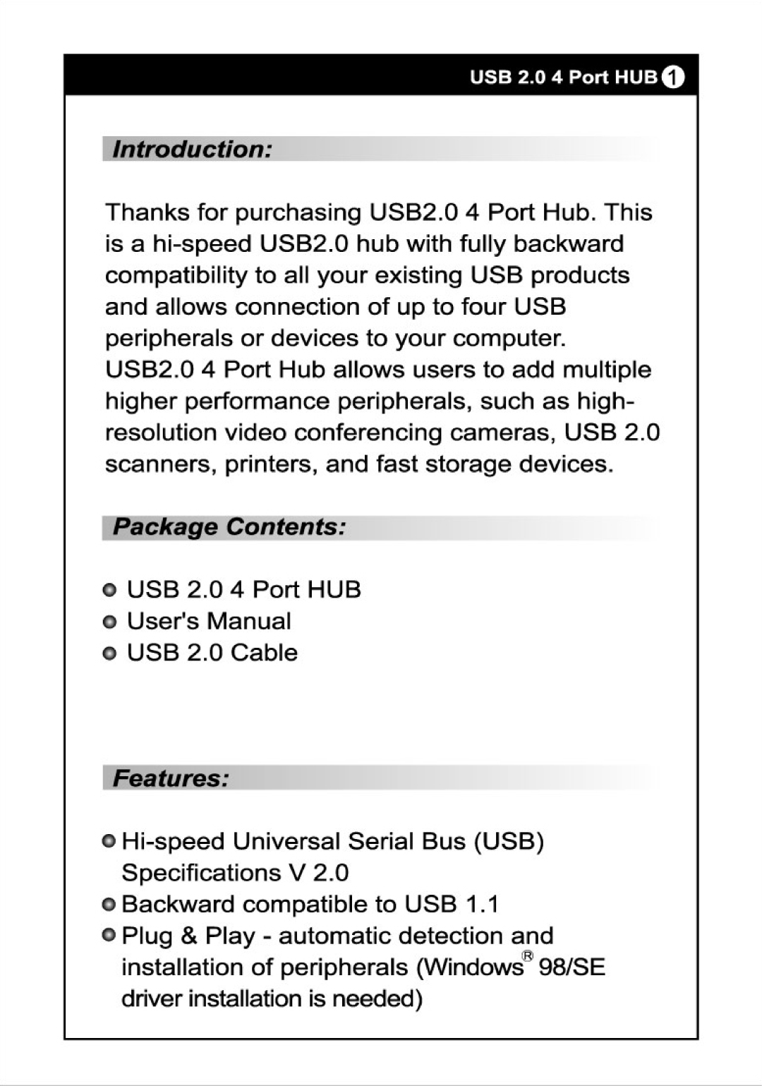 I-Rocks IR-4100 manual 