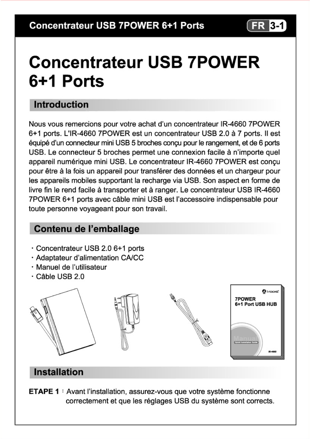 I-Rocks IR-4660 manual 