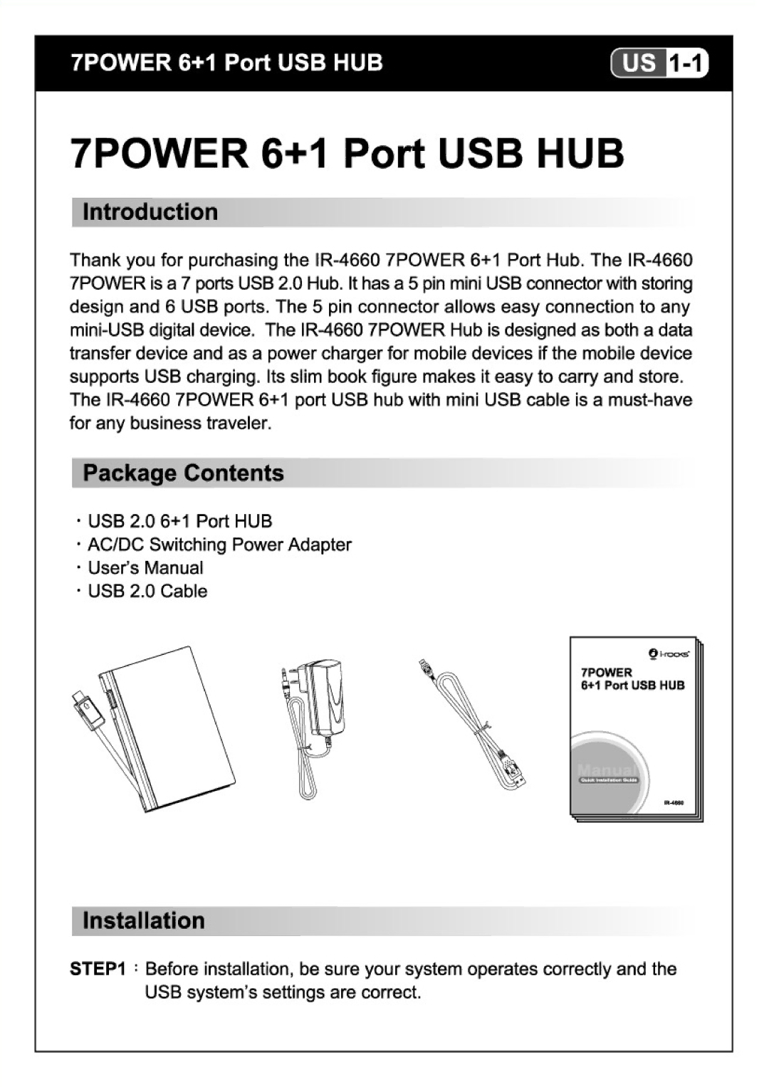 I-Rocks IR-4660 manual 