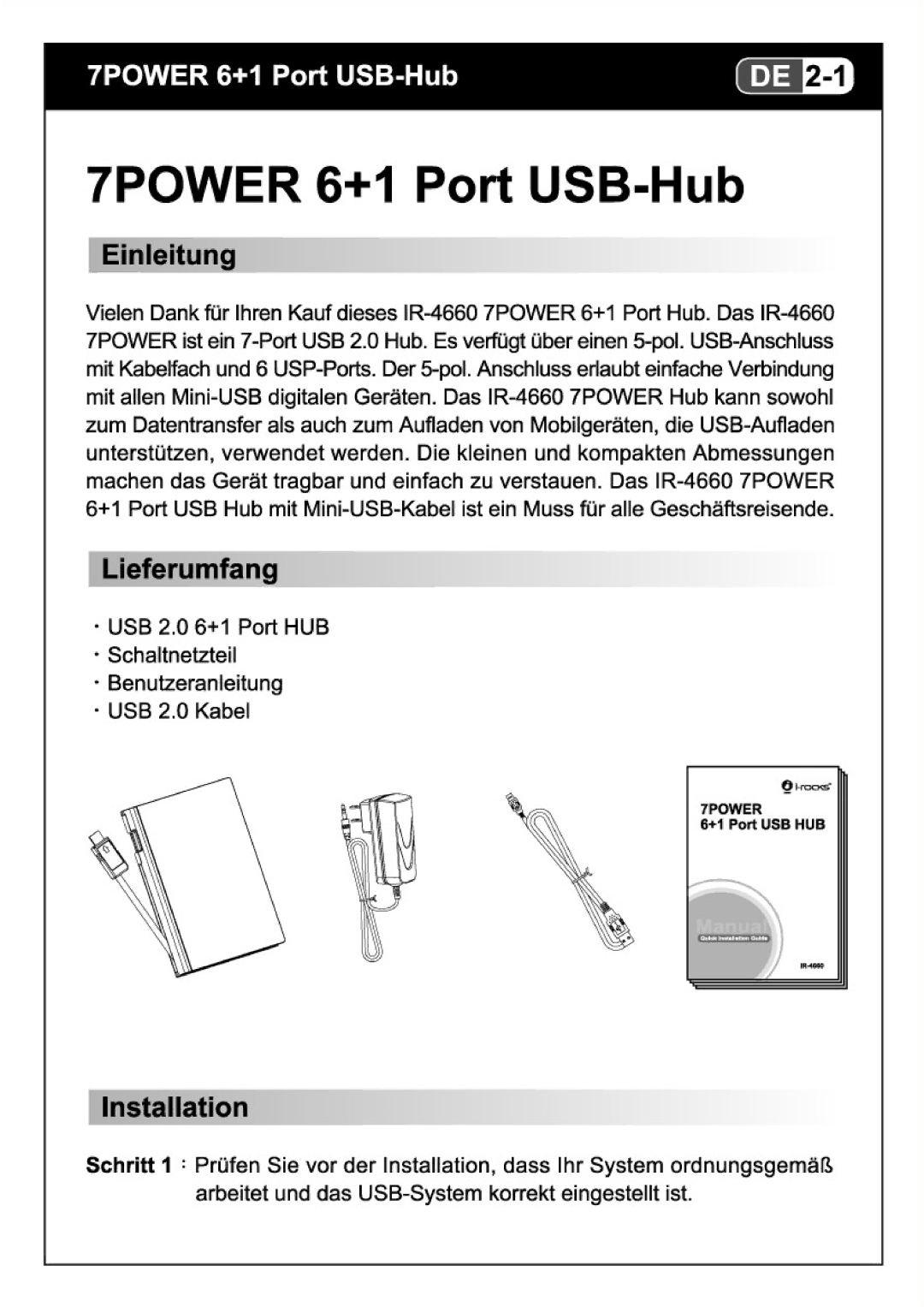 I-Rocks IR-4660 manual 