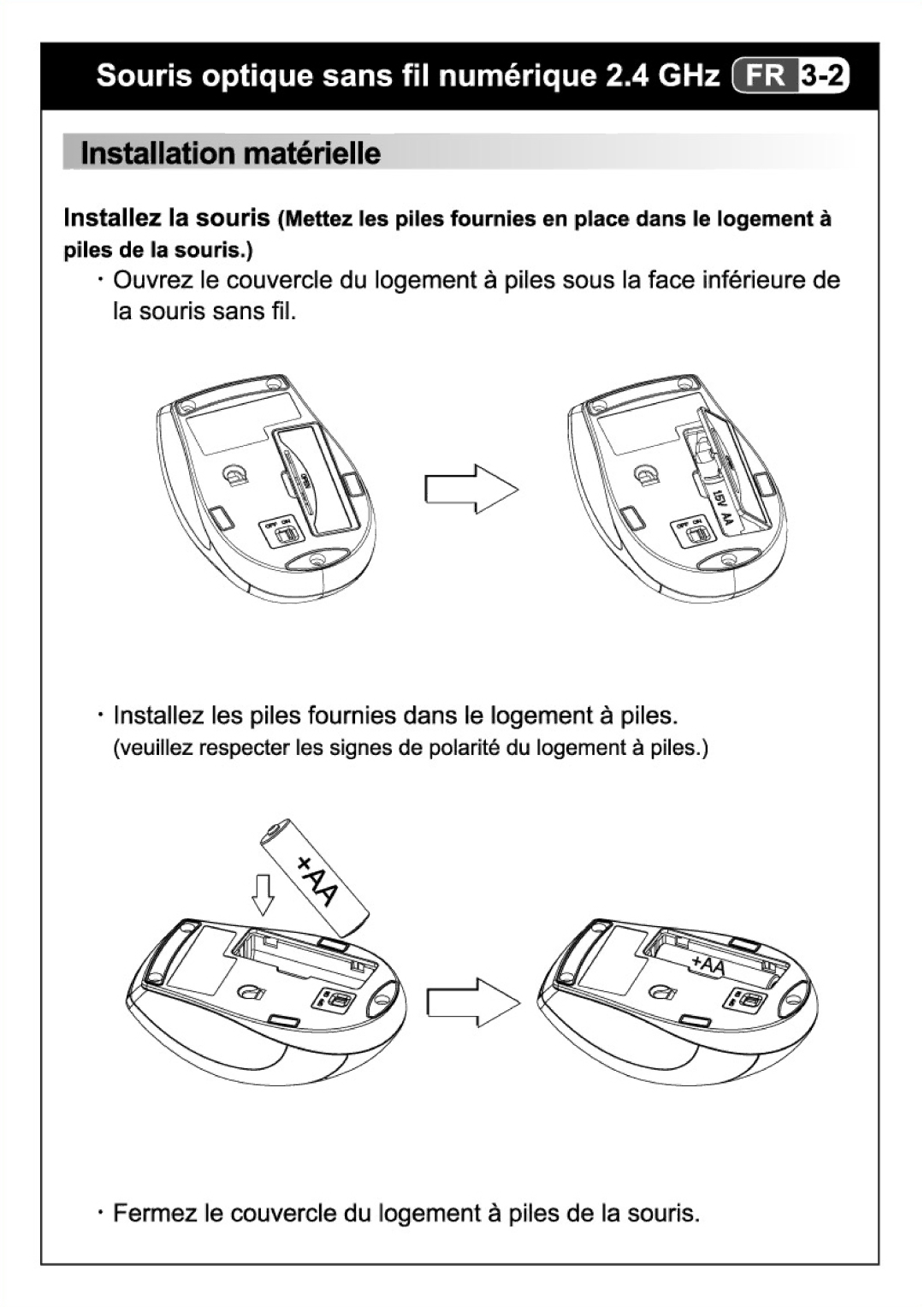 I-Rocks RF-7550A manual 