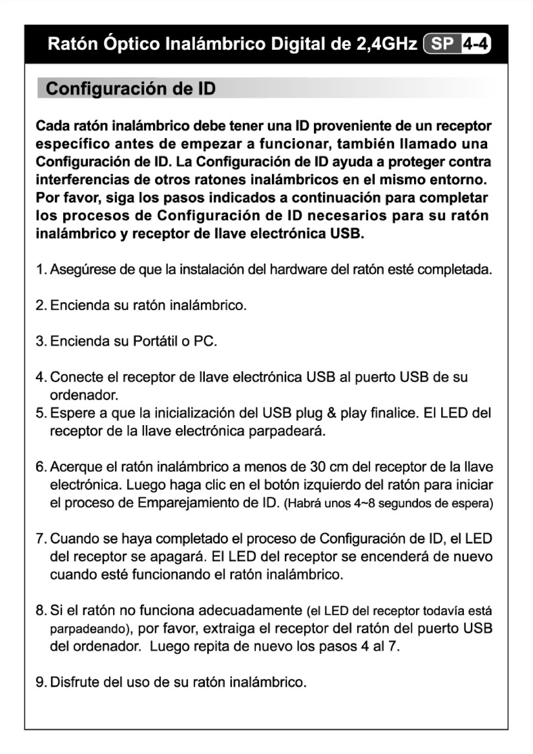 I-Rocks RF-7550A manual 