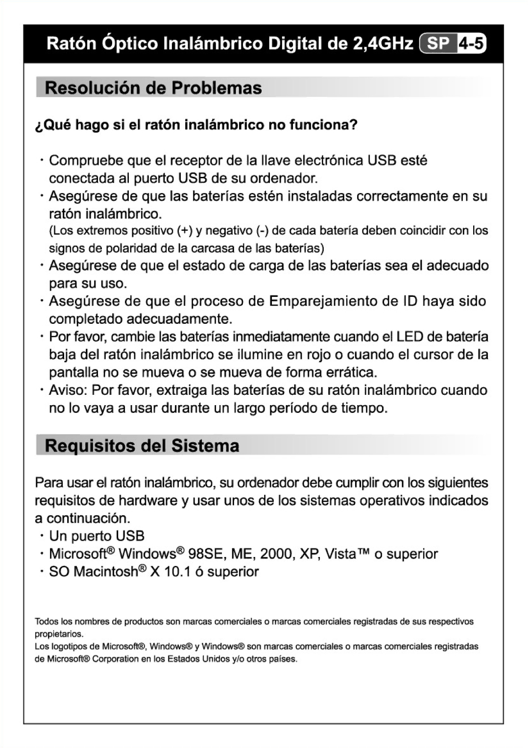 I-Rocks RF-7550A manual 